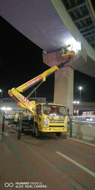 新疆高空車出租案例